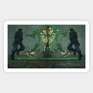 Tomb Raider Legend fresco Sticker